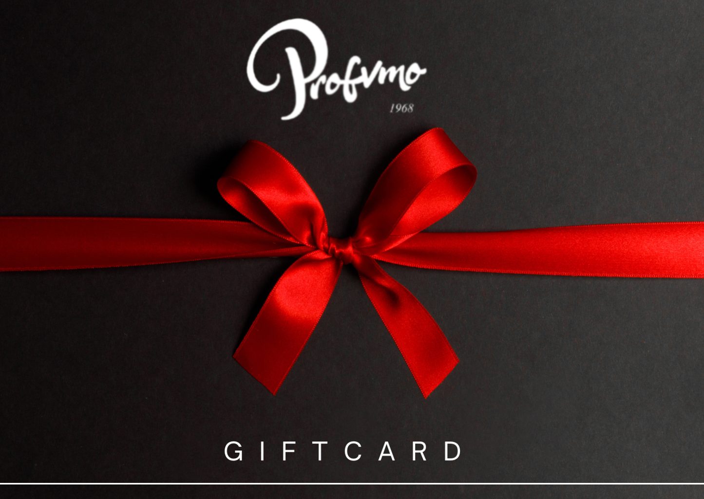 GIFT CARD PROFVMO 1968