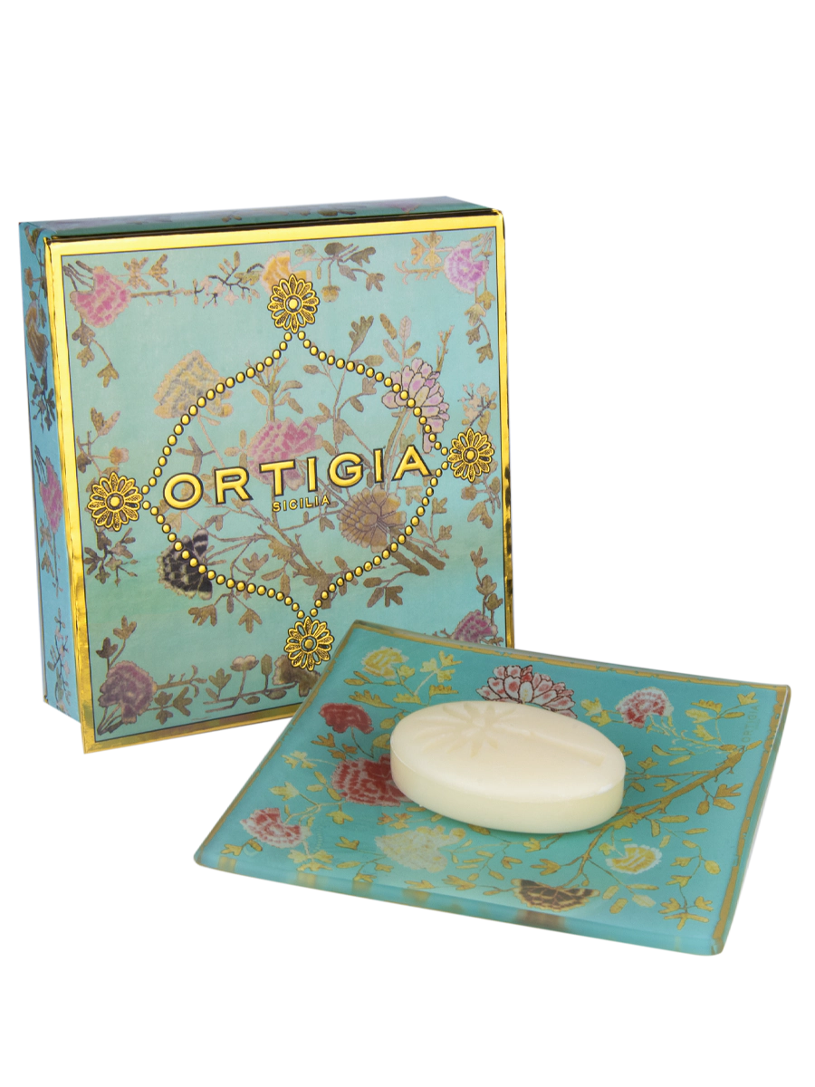 FLORIO Piattino Vetro con SAPONE